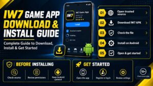 iW7 Game App download and installation guide for Android users
