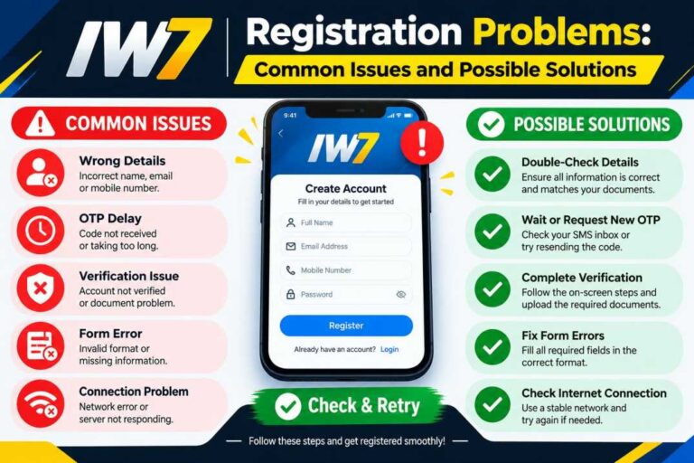 IW7 registration problems and solutions guide
